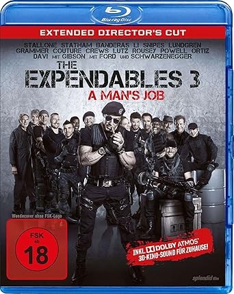 The Expendables 3 - A Man's Job - Extended Director's Cut [Blu-ray]